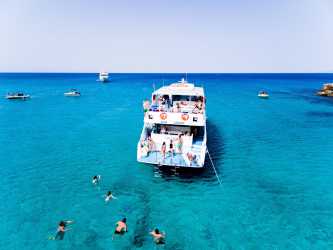 Wycieczka jednodniowa, Rejs na Blue Lagoon z Pafos rejs poranny z transferem z adresu